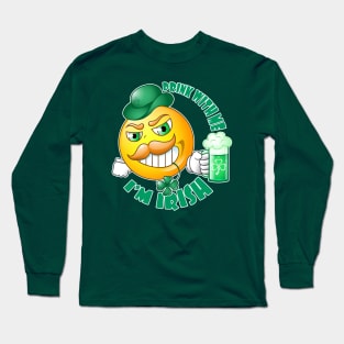 Irish smiley. Long Sleeve T-Shirt